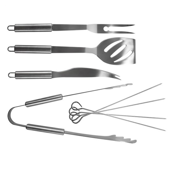 Grilovací souprava nerez 8 ks+pouzdro