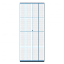Síť proti hmyzu dveře 100x212 cm černá