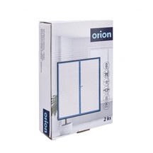 Síť proti hmyzu okno 2x 130x150 cm černá