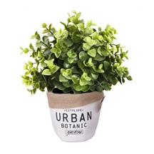 Obal na květináč juta/UH/látka Pot pr. 15 cm