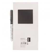 Blok s magnetem na lednici+pero SRDÍČKA