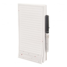 Blok s magnetem na lednici+pero SRDÍČKA