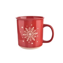 Hrnek ker. vločka červený 720 ml