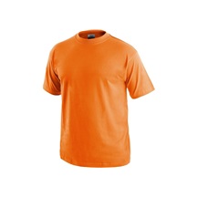 Tričko oranžové ,bez límečku krátký rukáv DANIEL vel. L