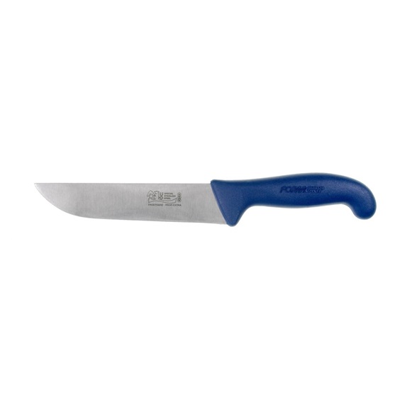 Nůž řeznický (200mm)    8 modré rukoj.