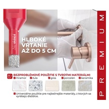 Vyřezávač Strend Pro Premium DCB11, 008 mm, M14, HD, korunka, diamant, professional