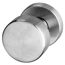 Koule závit plochá  nerez