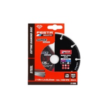 Kotouč řezný na kov diamantový 125x1,3x22,2  21306