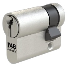 Vložka FAB 1.01/DNm   30+10 3klíče TB1   Nikl matný