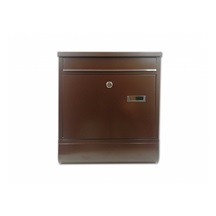 Schránka RICHARD s rourou HNĚDÁ 360x410x80