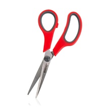 Nůžky pro domácnost protiskluzové CULINARIA 19,5 cm, červená