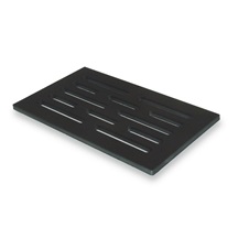 Rošt plochý ocel 6x10"  157x263mm
