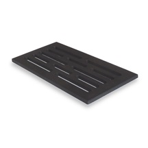 Rošt plochý ocel 6x12"  157x315mm