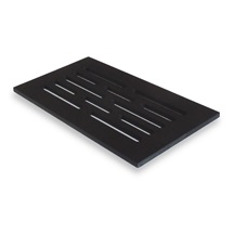 Rošt plochý ocel 7x13"  183x341mm