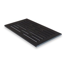 Rošt plochý ocel 8x14"  210x368mm