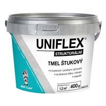 Tmel UNIFLEX štukový akrylový tmel, 400 g