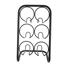 Stojan na víno uhl. ocel RADKA 6 pozic