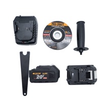 Bruska 125 mm AKU 20V 2x4,0Ah Li-Ion Procraft | PGA20