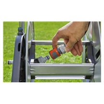 Vozík na hadici kovový CleverRoll M - sada