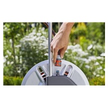 Vozík na hadici kovový CleverRoll M - sada