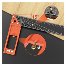 Úhelník truhlářský 400mm víceúčelový 14417