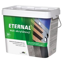 Eternal mat akrylátový univerzální barva na dřevo kov beton, 14 slonová kost, 10kg