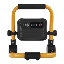 Reflektor LED, ACCO nabíjecí přenosný, 10W, žlutý, studená bílá