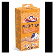 Spontex Protect jednorázové rukavice vel. M, 100 ks