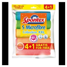 Spontex utěrka z mikrovlákna XXL 4+1