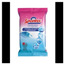 Spontex Fresh Ocean vlhčené ubrousky 40ks