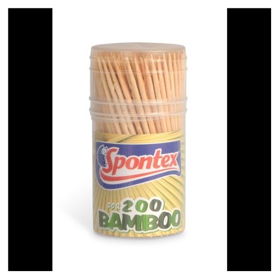 Spontex Párátka bambusová 200 ks