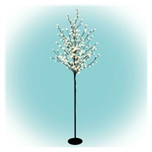 Dekorace kvetoucí třešeň, 1,5 m, 230V, LED