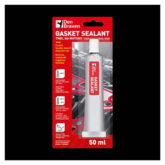 Tmel Gasket sealant  50ml RL červený do 300°C