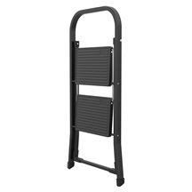 Schůdky ocelové MINIFERO 2, nosnost 150kg černé