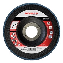 Kotouč lamelový 125x22,2 Z60 na nerez LR-20 CANTA ZIRCONIA na hrany