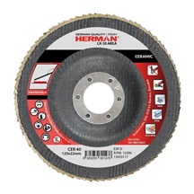 Kotouč lamelový 125x22,2 Z40 na nerez LX-10 AREA CERAMIC na plochy