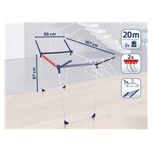 Sušák na prádlo Pegasus 200 Solid