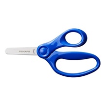 Nůžky dětské se zaoblenou špičkou, modré, 13 cm (6+)