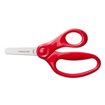 Nůžky dětské se zaoblenou špičkou, červené, 13 cm (6+)
