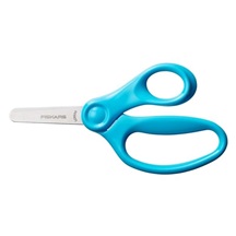 Nůžky dětské se zaoblenou špičkou, tyrkysové, 13 cm (6+)