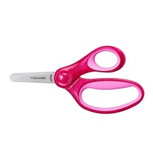Nůžky dětské se třpytkami, růžové, 13 cm (6+)