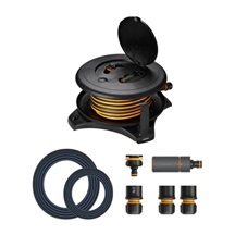 Buben s hadicí M 1/2", dosah 21,5 m