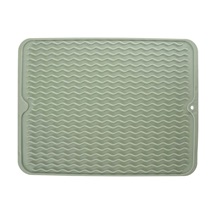 Odkapávač termopl. guma 40x30,5x0,5 cm zelená