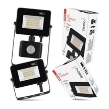 Reflektor LED SIMPO 20W neutrální bílá, s pohybovým čidlem