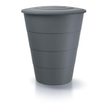 Sud na dešťovou vodu SMOOTH světle šedý 210l