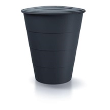 Sud na dešťovou vodu SMOOTH antracit 210l