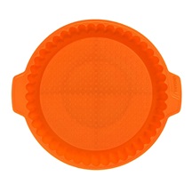 Forma silikon koláč pr. 27 cm oranžová AKCE