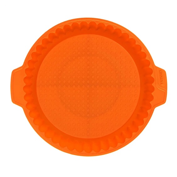 Forma silikon koláč pr. 27 cm oranžová AKCE