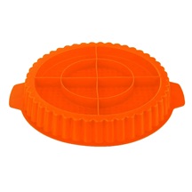 Forma silikon koláč pr. 27 cm oranžová AKCE
