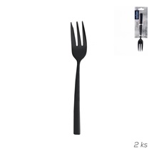 Vidlička nerez dezertní BLACK 2 ks